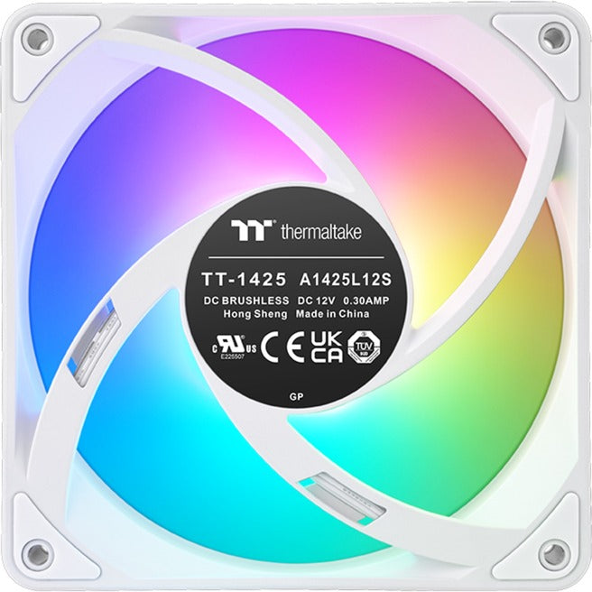 Load image into Gallery viewer, Thermaltake ct140 ex argb sync pc cooling fan white (3-fan p