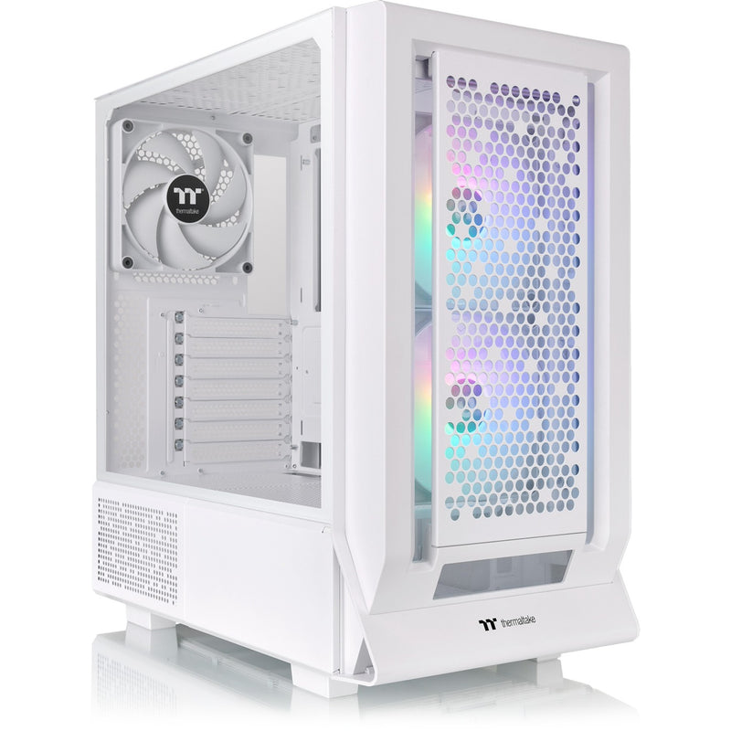 Load image into Gallery viewer, Thermaltake ceres 350 mx - snow midi tower behuizing (wit | 2x usb-a | 1x usb-c | rgb | tempered glass)
