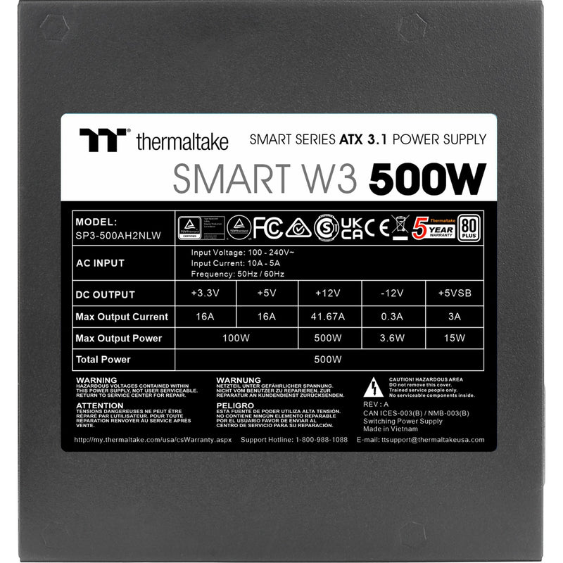 Load image into Gallery viewer, Thermaltake w3 500w
