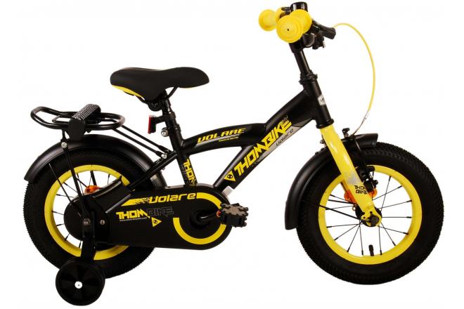 Load image into Gallery viewer, Volare Thombike Kinderfiets - Jongens - 12 inch - Zwart Geel