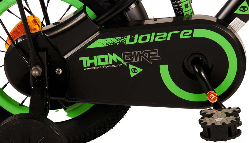 Load image into Gallery viewer, Volare Thombike Kinderfiets - Jongens - 12 inch - Zwart Groen