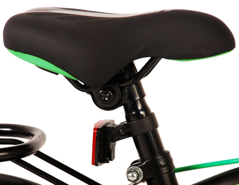 Load image into Gallery viewer, Volare Thombike Kinderfiets Jongens 12 inch Zwart Groen Twee Handremmen