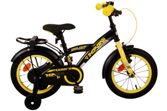 Load image into Gallery viewer, Volare Thombike Kinderfiets - Jongens - 14 inch - Zwart Geel