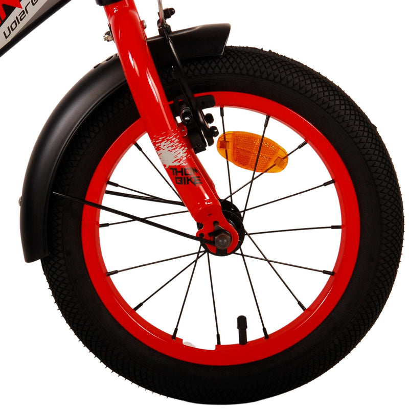 Load image into Gallery viewer, Volare Thombike Kinderfiets Jongens 14 inch Zwart Rood