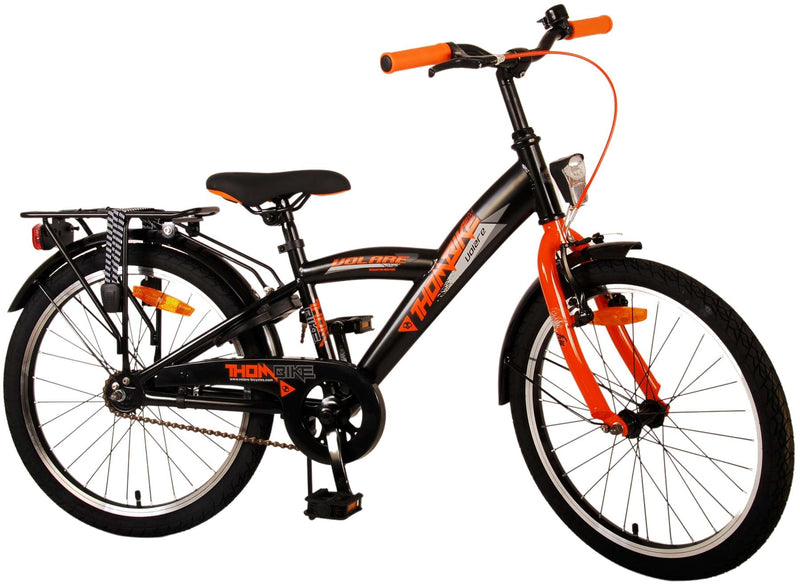 Load image into Gallery viewer, Volare Thombike Kinderfiets Jongens 20 inch Zwart Oranje