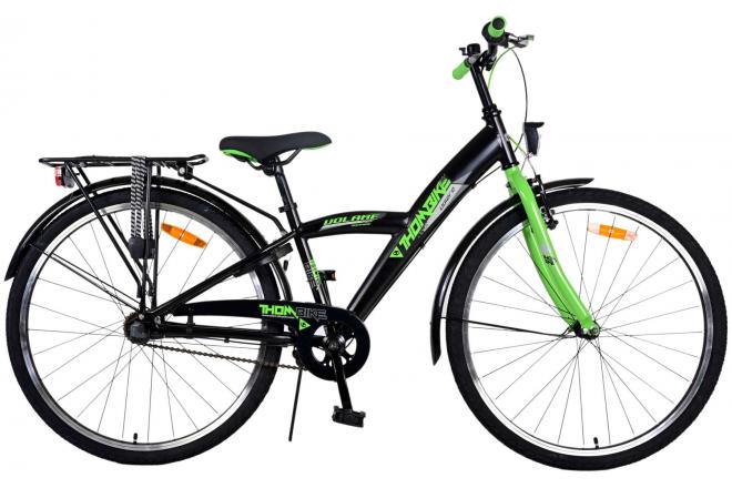 Load image into Gallery viewer, Volare Thombike Kinderfiets - Jongens - 26 inch - Zwart Groen - 3 versnellingen