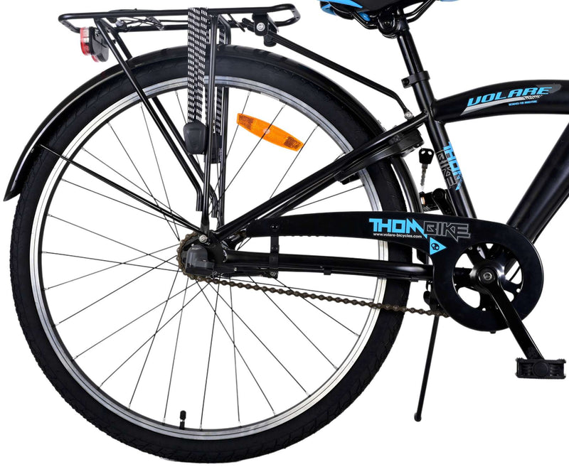 Load image into Gallery viewer, Volare Thombike Kinderfiets - Jongens - 26 inch - Zwart Blauw - 3 versnellingen