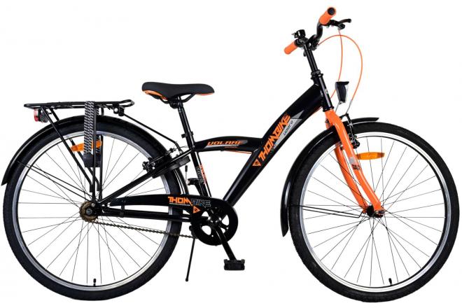 Load image into Gallery viewer, Volare Thombike Kinderfiets Jongens 26 inch Zwart Oranje Twee Handremmen