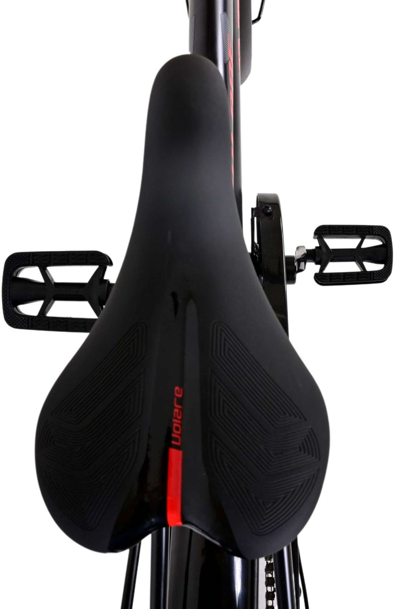 Load image into Gallery viewer, Volare Thombike Kinderfiets - Jongens - 26 inch - Zwart Rood - 3 versnellingen