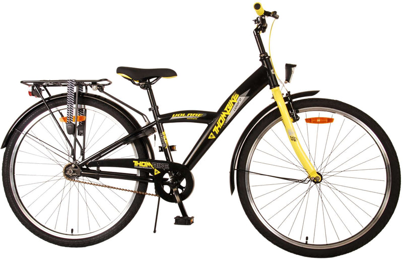 Load image into Gallery viewer, Volare Thombike Kinderfiets - Jongens - 26 inch - Zwart Geel
