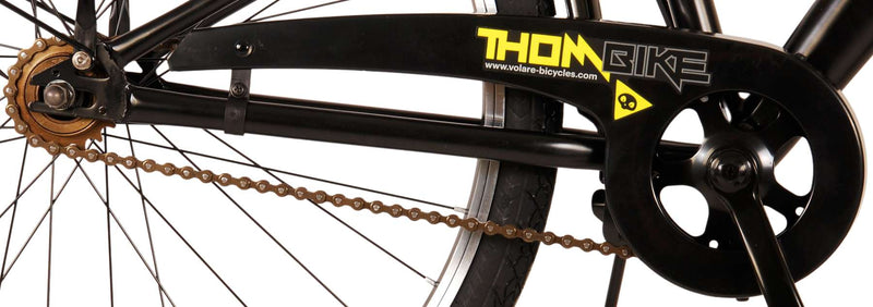 Load image into Gallery viewer, Volare Thombike Kinderfiets - Jongens - 26 inch - Zwart Geel - Twee Handremmen