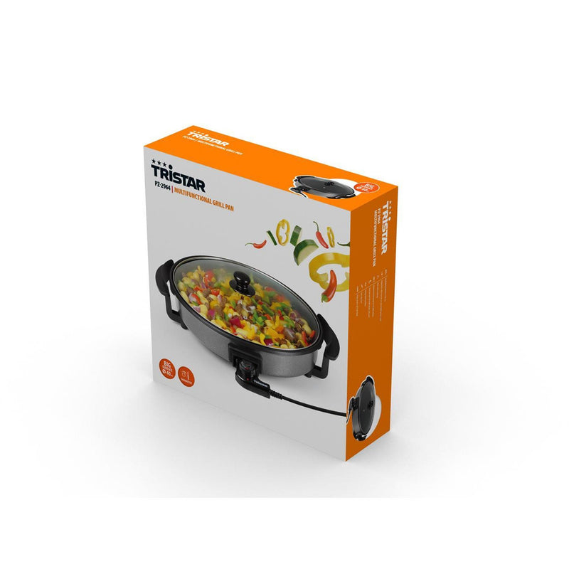 Load image into Gallery viewer, Tristar multifunctionele hapjespan 1500w ø40cm 3 liter