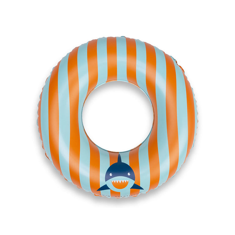 Load image into Gallery viewer, Tropic shark | oranje blauw zwemband ø 55 cm