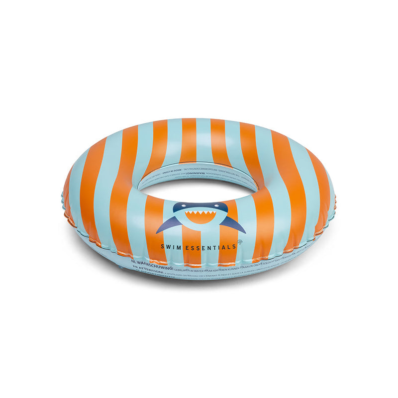 Load image into Gallery viewer, Tropic shark | oranje blauw zwemband ø 55 cm