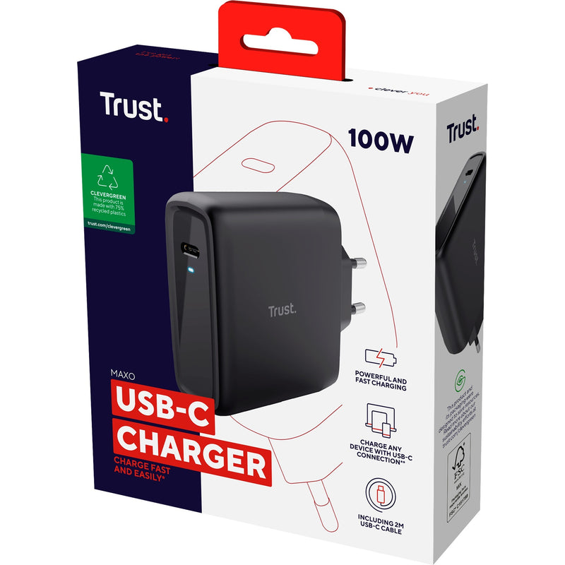 Load image into Gallery viewer, Trust Maxo USB-C-oplader van 100 W