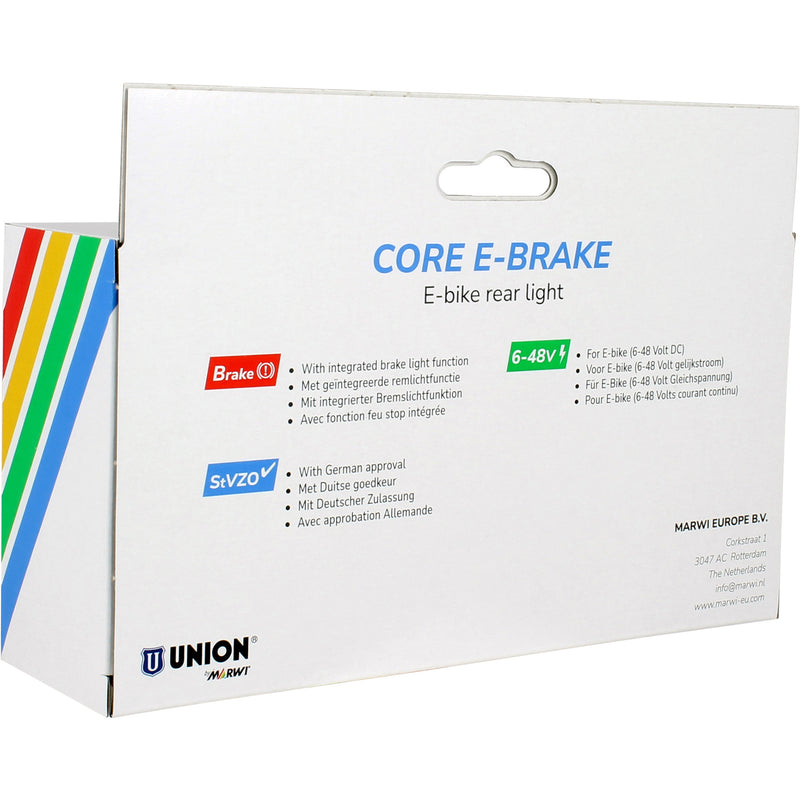 Afbeelding laden in galerijviewer, Union rear light ebike core e-brake