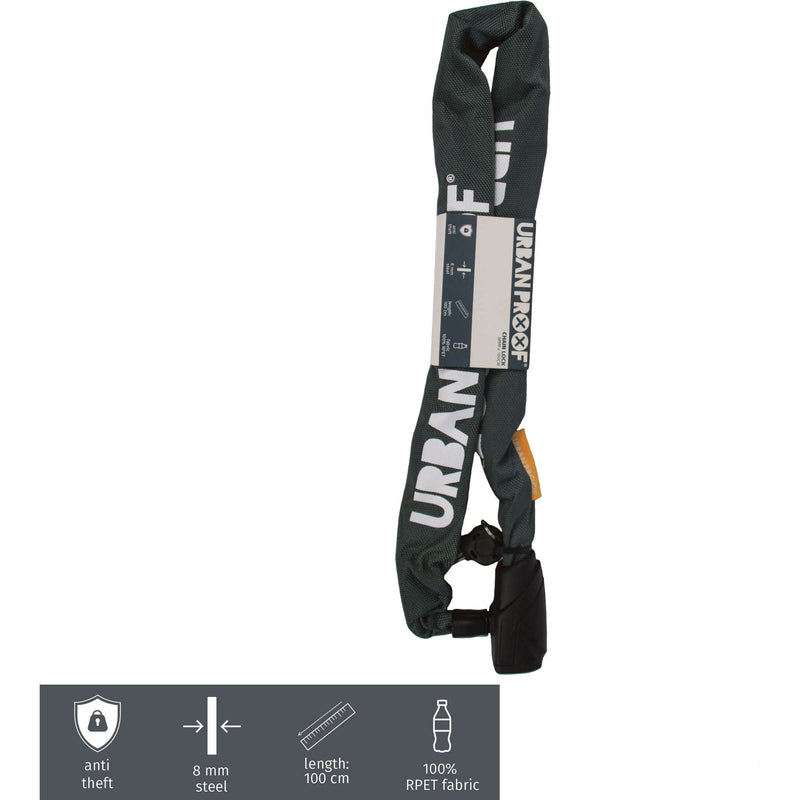 Load image into Gallery viewer, Urbanproof kettingslot 8mm*100cm groen