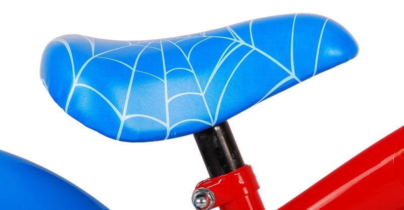 Load image into Gallery viewer, Spiderman Ultimate Spider-Man Kinderfiets Jongens 16 inch Blauw Rood Twee handremmen