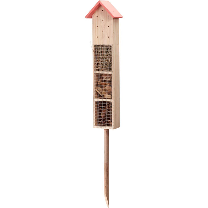 Afbeelding laden in galerijviewer, Pro garden insectenhotel 14x9x90cm 4 assorti