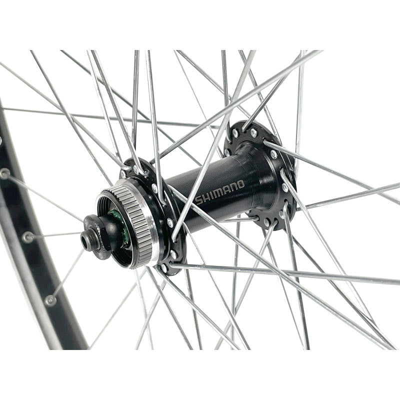 Load image into Gallery viewer, Velox voorwiel mach1 er-10 28 shimano qc300 disc zwart
