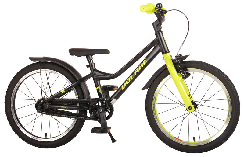 Load image into Gallery viewer, Volare Blaster Kinderfiets Jongens 18 inch Zwart Geel Groen Prime Collection