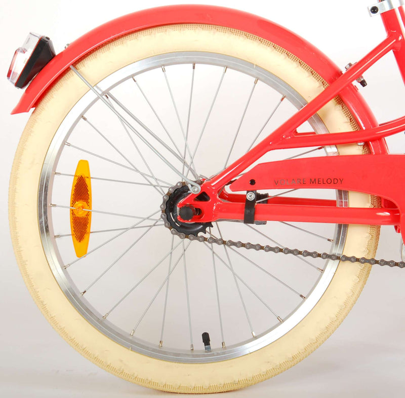 Load image into Gallery viewer, Volare Melody Kinderfiets Meisjes 20 inch Koraal Rood Prime Collection