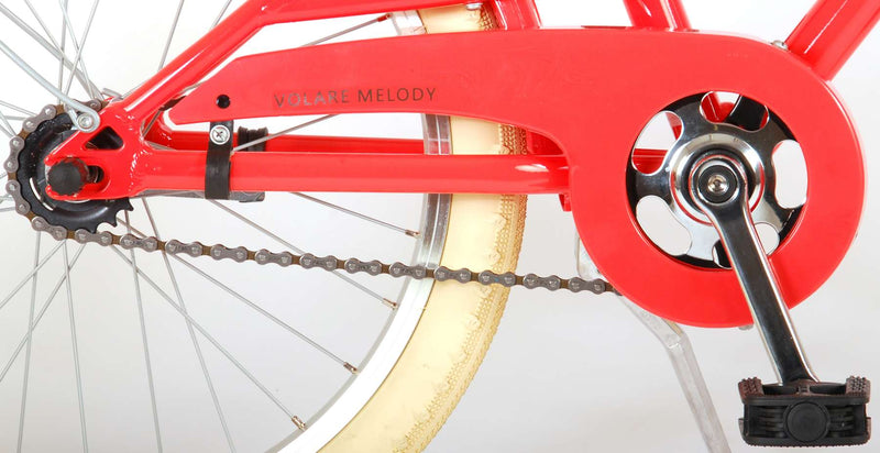 Load image into Gallery viewer, Volare Melody Kinderfiets Meisjes 20 inch Koraal Rood Prime Collection