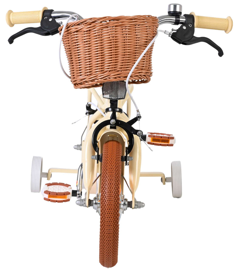 Afbeelding laden in galerijviewer, Volare ashley kinderfiets - meisjes - 12 inch - créme - twee handremmen