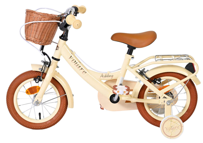 Load image into Gallery viewer, Volare ashley kinderfiets - meisjes - 12 inch - créme - twee handremmen