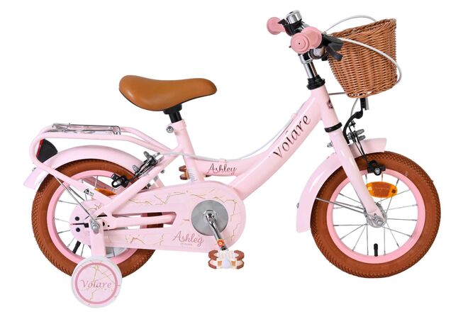 Load image into Gallery viewer, Volare ashley kinderfiets - meisjes - 12 inch - roze - twee handremmen