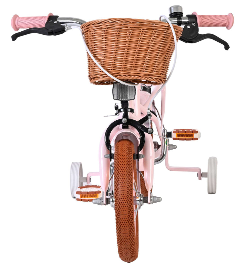 Afbeelding laden in galerijviewer, Volare ashley kinderfiets - meisjes - 12 inch - roze - twee handremmen