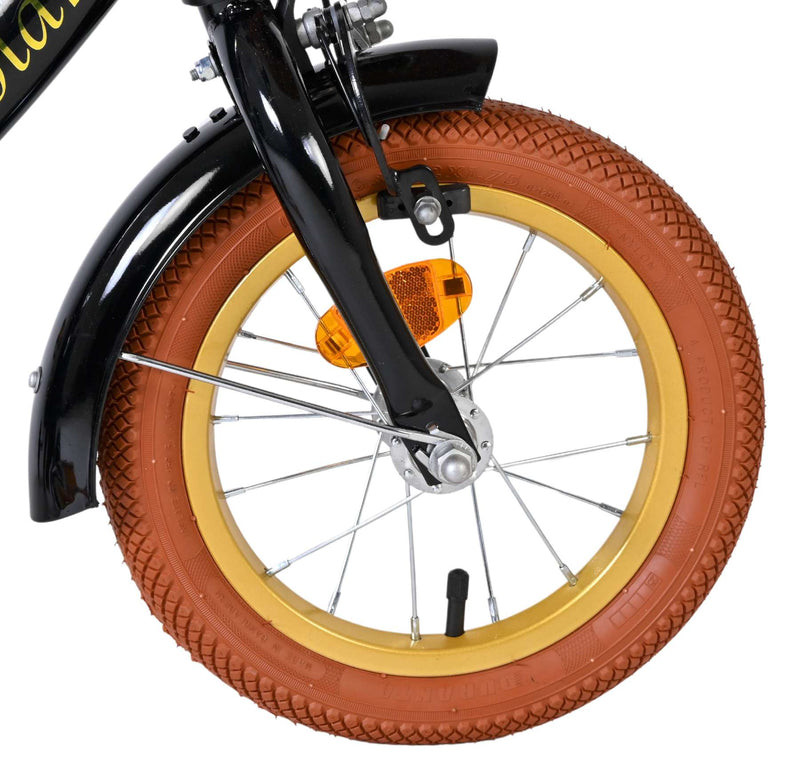 Load image into Gallery viewer, Volare ashley kinderfiets - meisjes - 12 inch - zwart - twee handremmen