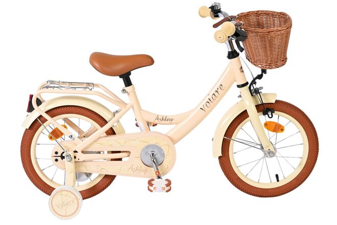 Afbeelding laden in galerijviewer, Volare ashley kinderfiets - meisjes - 14 inch - creme