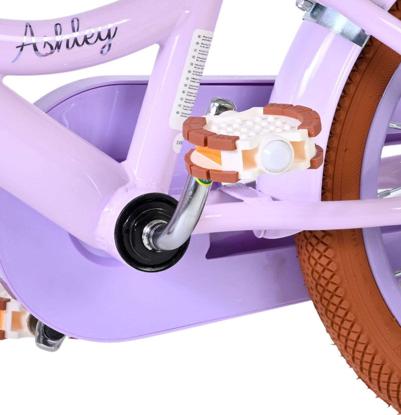Afbeelding laden in galerijviewer, Volare ashley kinderfiets - meisjes - 14 inch - lila