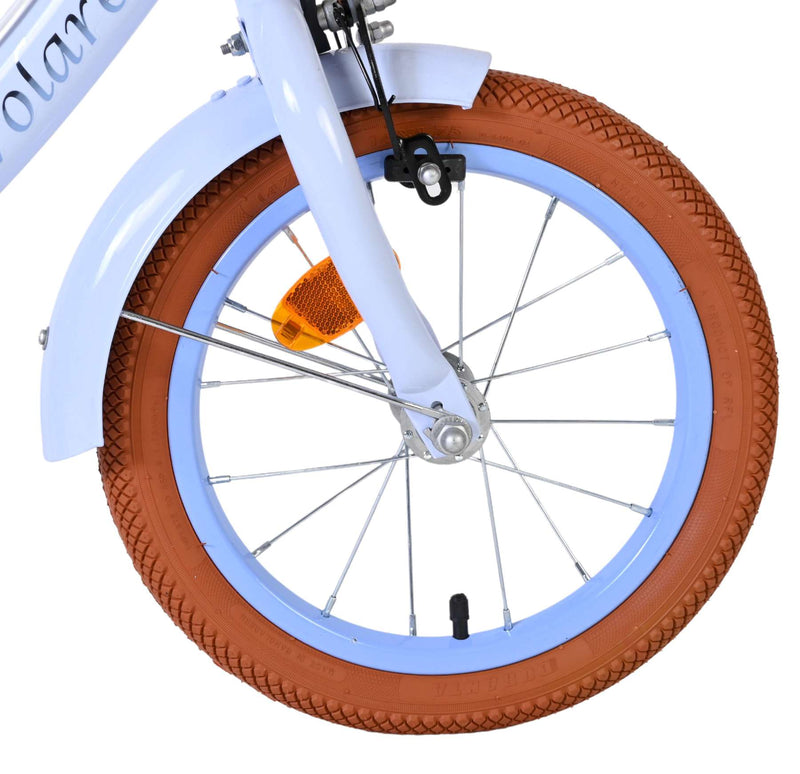 Load image into Gallery viewer, Volare ashley kinderfiets - meisjes - 14 inch - pastel blauw - twee handremmen