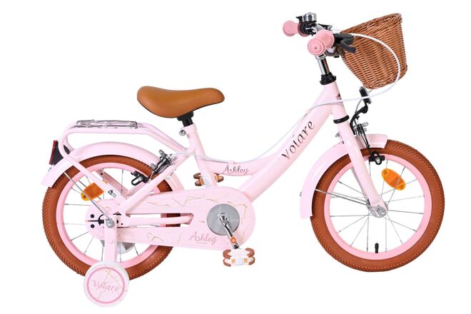 Load image into Gallery viewer, Volare ashley kinderfiets - meisjes - 14 inch - roze - twee handremmen