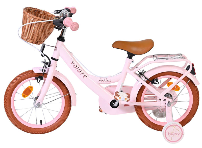 Load image into Gallery viewer, Volare ashley kinderfiets - meisjes - 14 inch - roze - twee handremmen