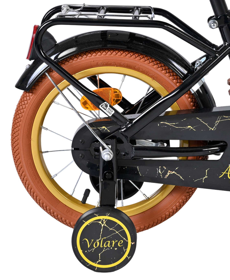 Afbeelding laden in galerijviewer, Volare ashley kinderfiets - meisjes - 14 inch - zwart