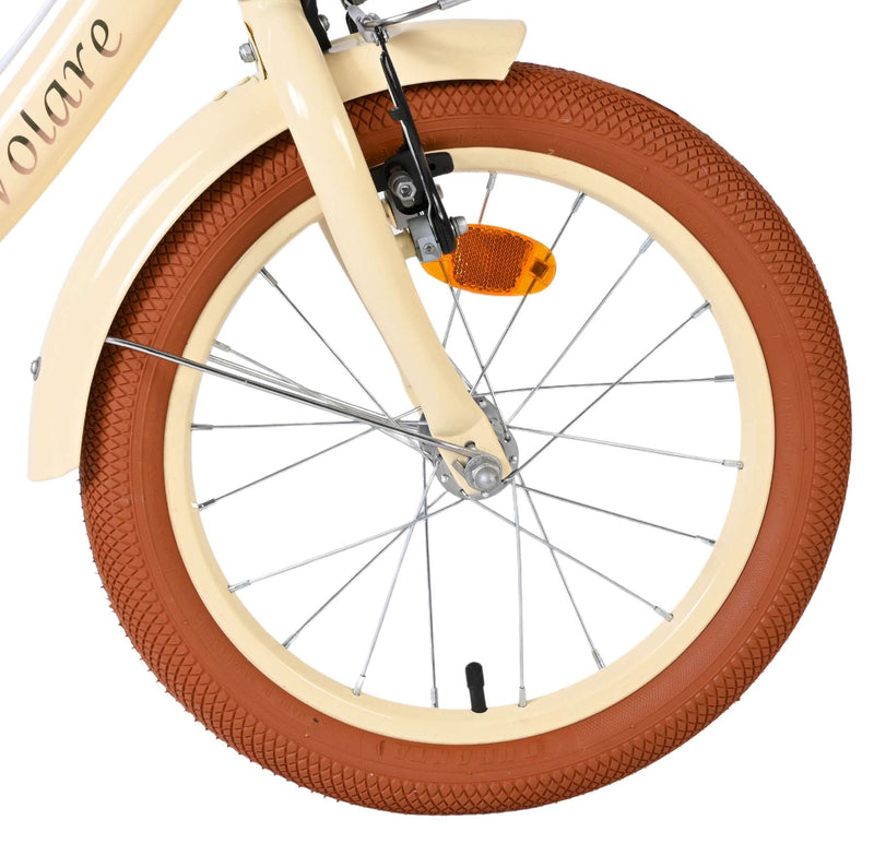 Load image into Gallery viewer, Volare ashley kinderfiets - meisjes - 16 inch - creme - twee handremmen