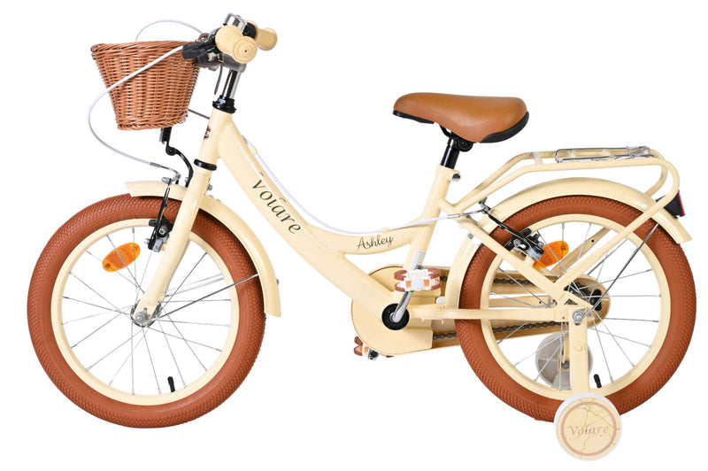 Load image into Gallery viewer, Volare ashley kinderfiets - meisjes - 16 inch - creme - twee handremmen