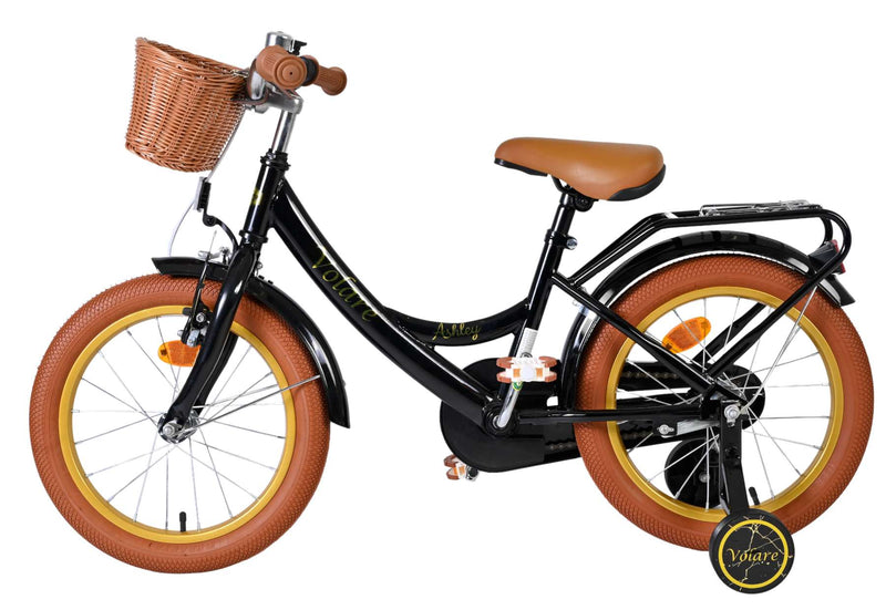 Afbeelding laden in galerijviewer, Volare ashley kinderfiets - meisjes - 16 inch - zwart