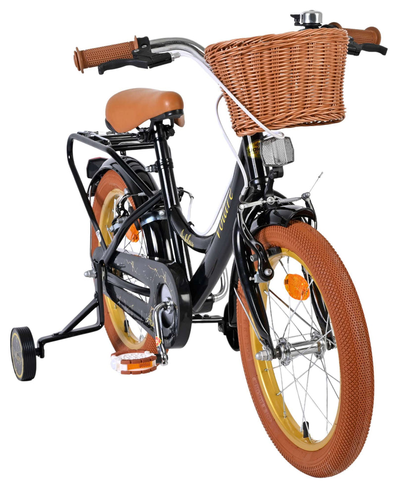 Load image into Gallery viewer, Volare ashley kinderfiets - meisjes - 16 inch - zwart - twee handremmen