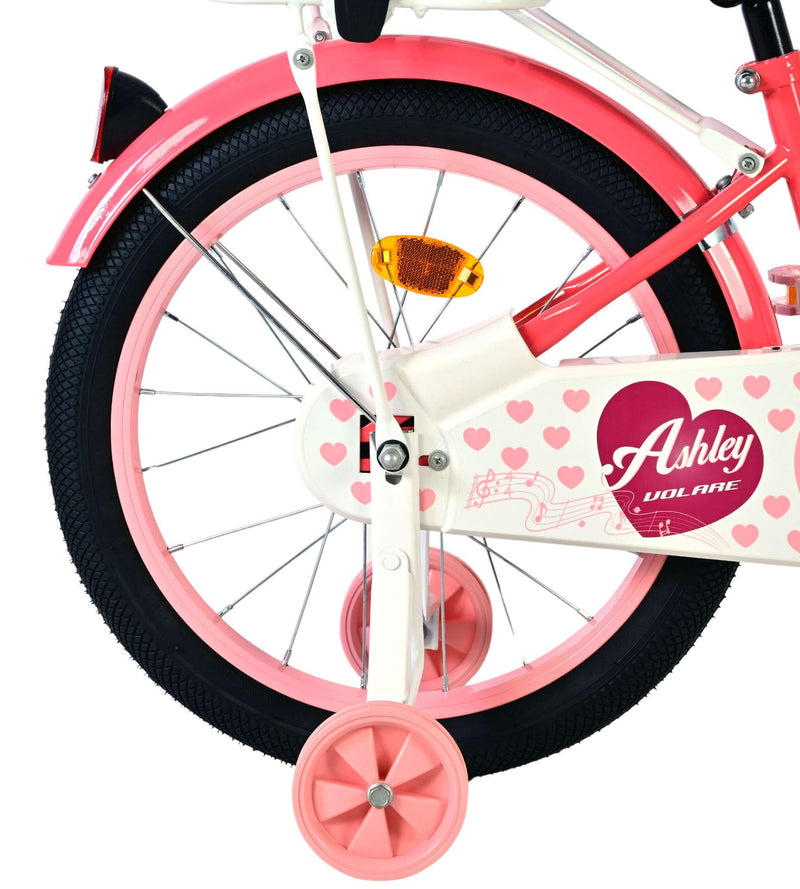 Load image into Gallery viewer, Volare ashley kinderfiets - meisjes - 18 inch - roze rood