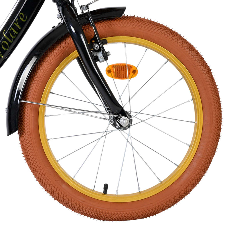 Load image into Gallery viewer, Volare ashley kinderfiets - meisjes - 18 inch - zwart - twee handremmen
