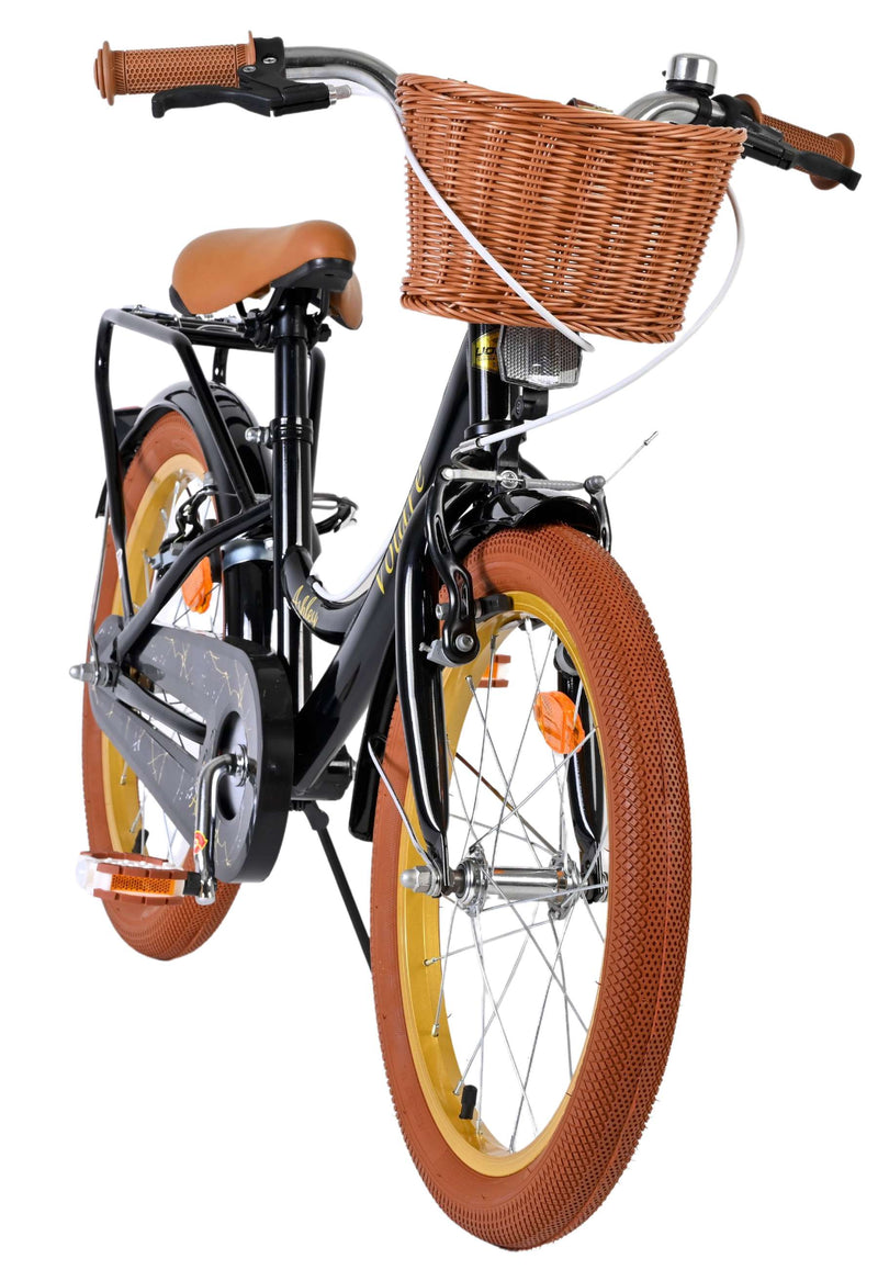 Load image into Gallery viewer, Volare ashley kinderfiets - meisjes - 18 inch - zwart - twee handremmen