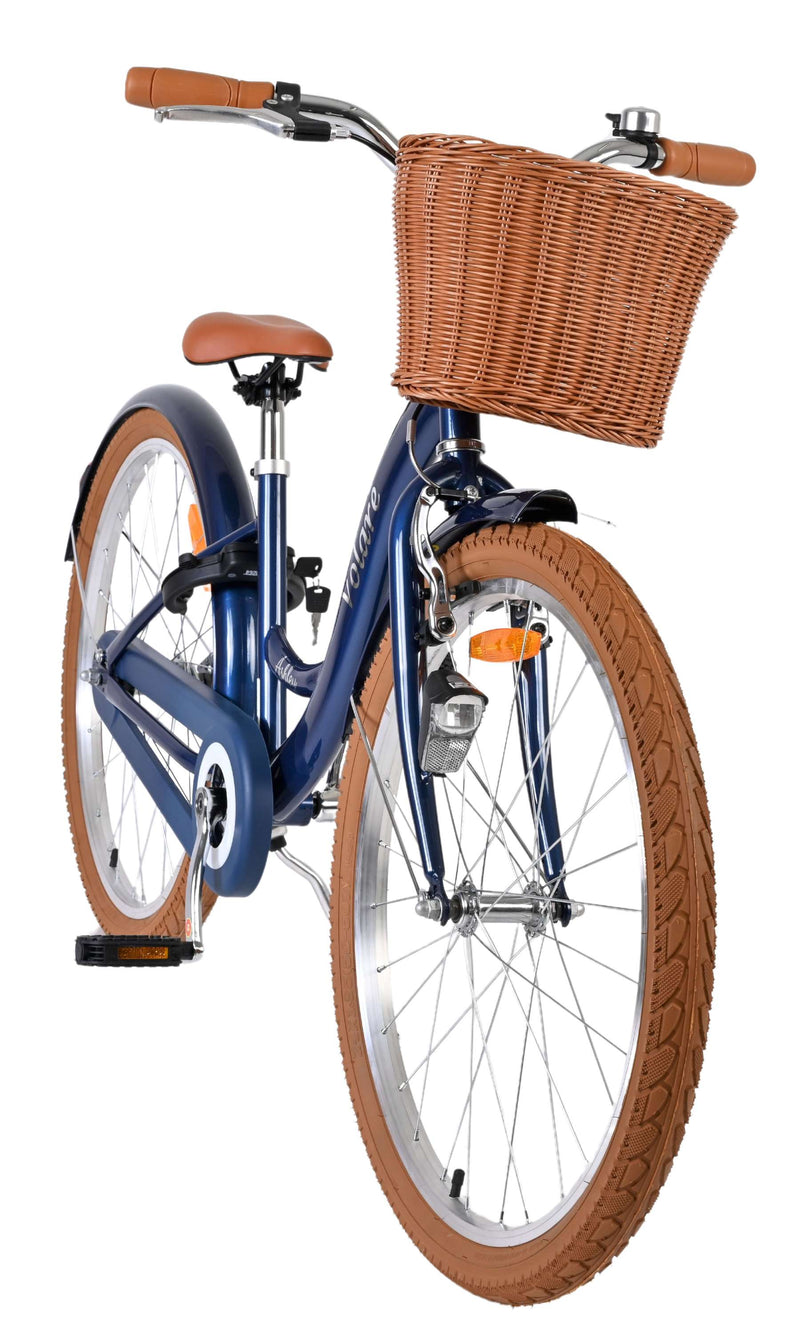 Afbeelding laden in galerijviewer, Volare ashley kinderfiets - meisjes - 24 inch - blauw