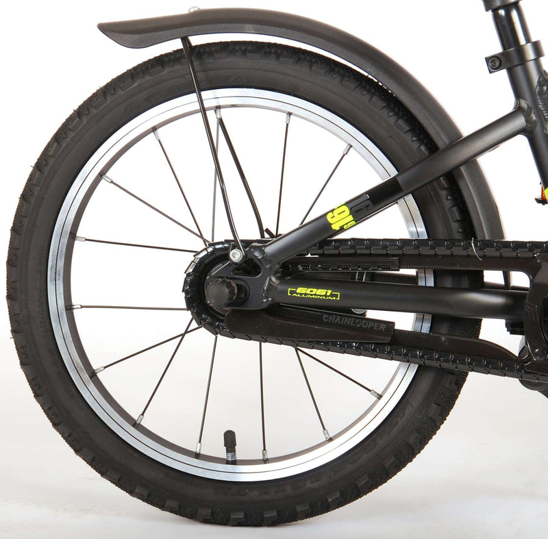 Load image into Gallery viewer, Volare Blaster Kinderfiets - Jongens - 16 inch - Zwart Geel - Prime Collection