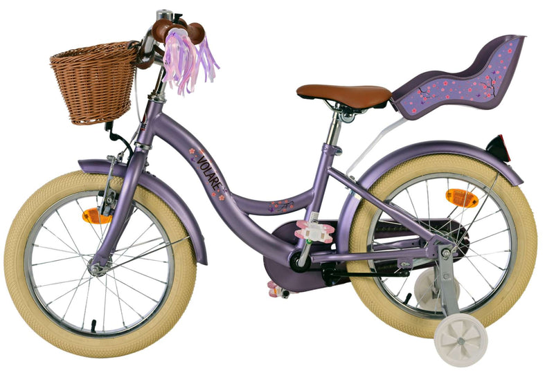 Load image into Gallery viewer, Volare blossom kinderfiets - meisjes - 16 inch - paars