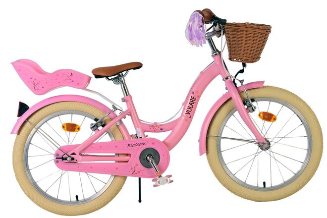 Load image into Gallery viewer, Volare blossom kinderfiets - meisjes - 18 inch - roze - twee handremmen