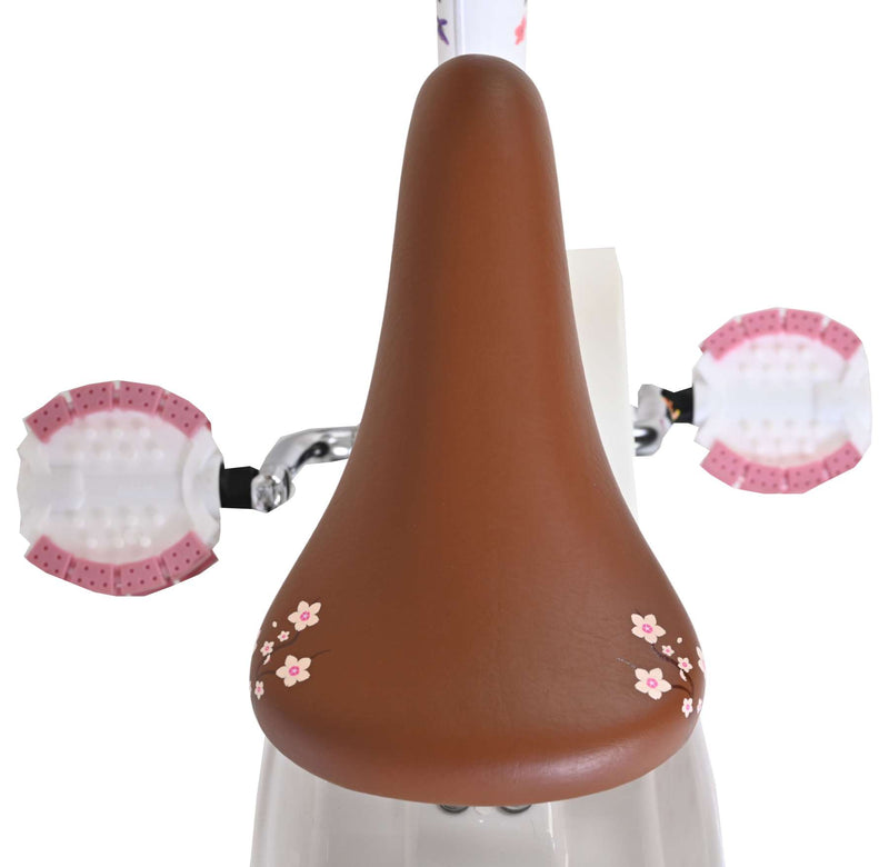 Load image into Gallery viewer, Volare blossom kinderfiets - meisjes - 12 inch - wit - twee handremmen